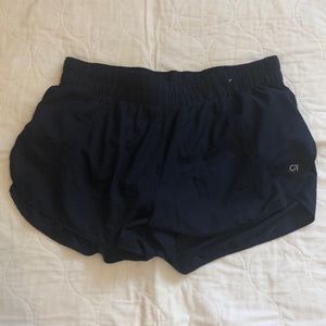 Navy blue Gap running shorts, Size M